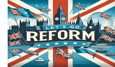 REFORM UK 3 ft x 2 ft Flag Flags Not Keir Starmer Political Not England