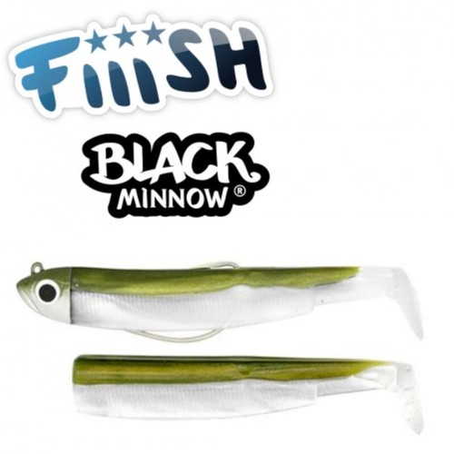 Fiiish black minnow lures - black,