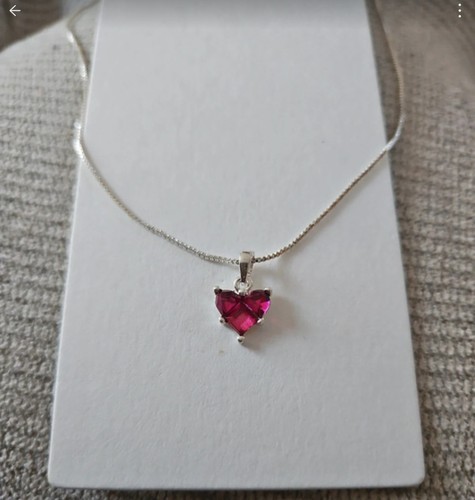 Necklace with heart - necklace,