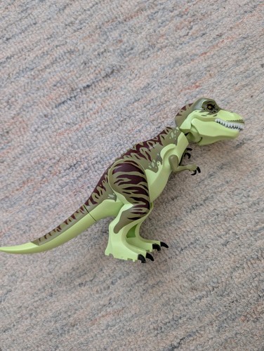 Lego rex green - t-rex, dinosaur