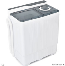 Twin Tub Washing Machine Portable Laundry Washer Machine 6.5KG Washer