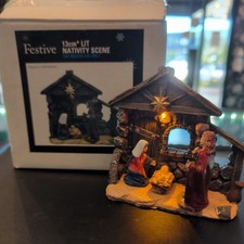 Christmas Nativity Set Scene