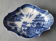 ANTIQUE SPODE PEARLWARE WILLOW