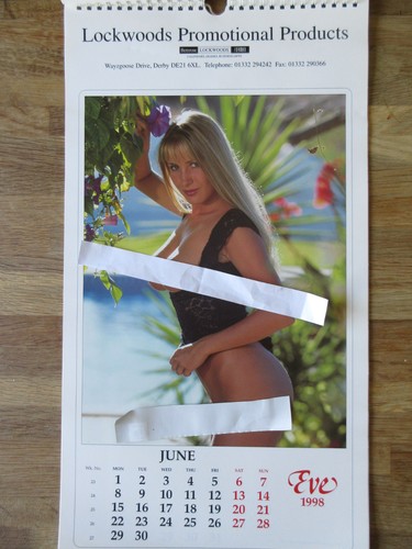 Eve glamour calendar - glamour, 98