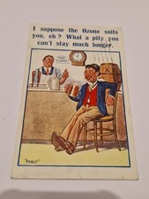 W.B. Series Vintage Comedy Postcard No. 681 A. Postmarked 1927