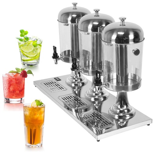 Head juice dispenser - 3-head,