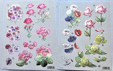 2 A4 Sheets Metallic Die Cut