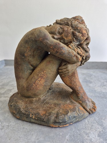 Unique terracotta figurine - unique,