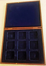 Brown Wooden Coin Presentation