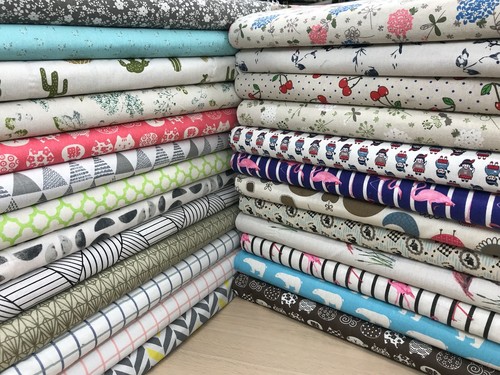 Printed cotton fabric craft