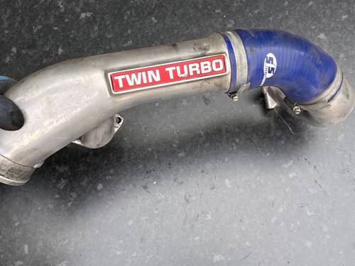 Twin turbo intake pipe for - intake,