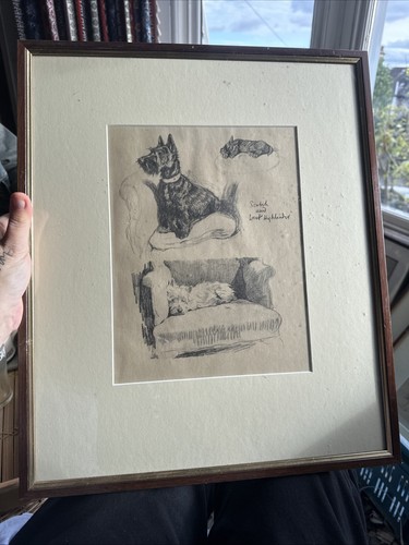 Cecil aldin framed - cecil,