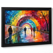 Underground Station Wall Oil
