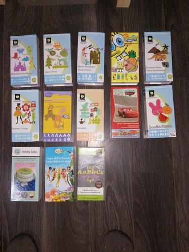 Various cricut cartridges - cricut,