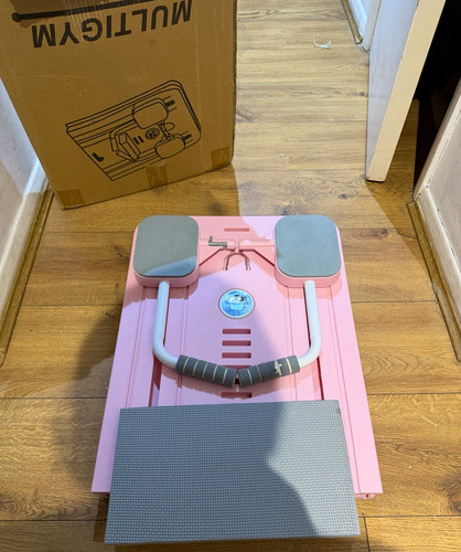 Pink grey foldaway compact - foldaway,