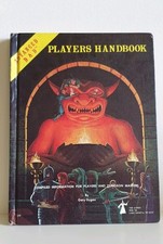 Advanced D&D Players Handbook Hardback 1978 Dungeons And Dragons