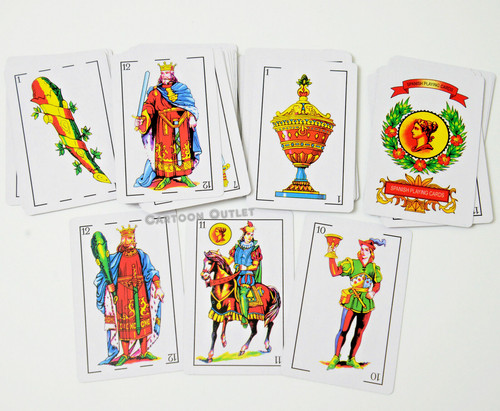 Mexican spanish playing cards - playing,