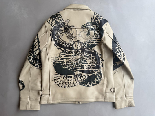 Vintage avirex leather biker - vintage,