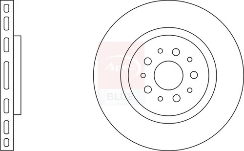 Brake discs pair vented - pair,