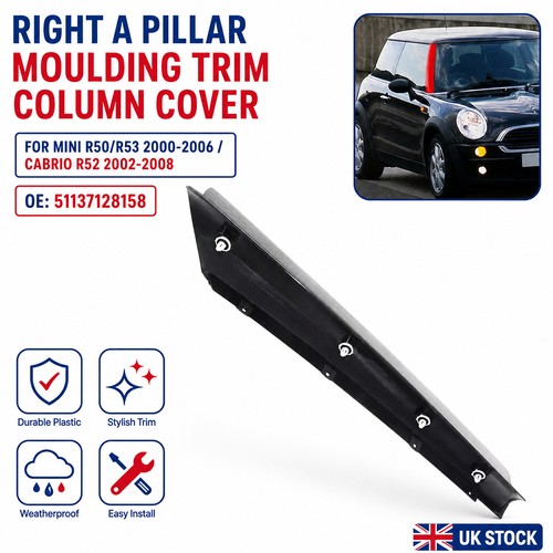 Right side pillar moulding - right,