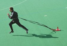 Precision Football Speed Sled for training, Soccer, Increase Sprint Power