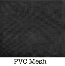 BLACK VINYL COATED mesh 59" x