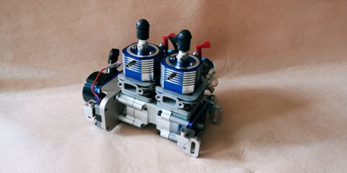 58cc inline twin left side - twin,