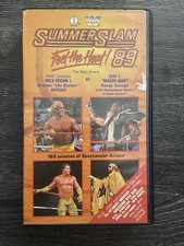 WWF WWE Summerslam '89 1989 Wrestling VHS PAL Video Tape!!