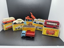 Set of 6 Matchbox Cars Numbers