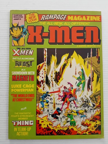 Rampage 1981 marvel - marvel, uk