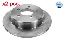 X2 PCS REAR BRAKE DISC ROTOS