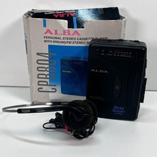 Vintage Alba CPR804 Walkman Cassette Tape Player &Radio - Boxed - Working