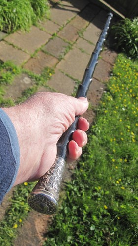 Lovely blackthorn walking cane - blackthorn,