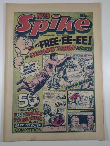 Spike comic issue feb - feb, 5th
