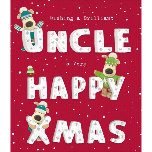 Boofle christmas card - card, a