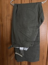 Full circle Dark Khaki Trousers 34” Waist Long Leg New With Tags