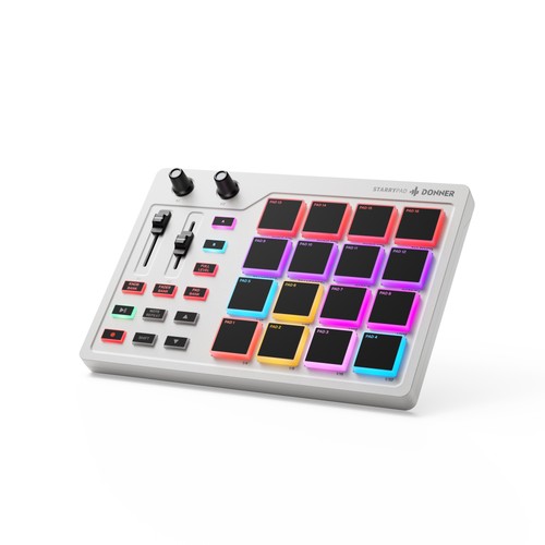 Donner starrypad white - white, midi