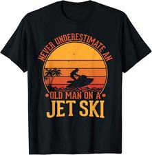 Vintage water jet ski fun - water,