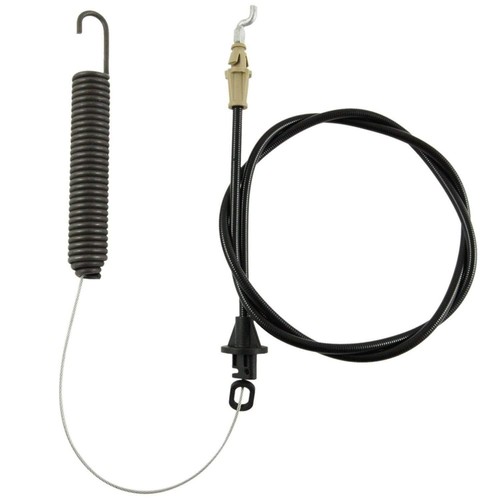 Deck engagement cable spring - cable, w/spring