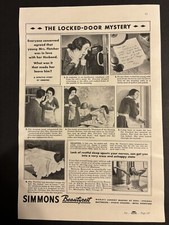 Vtg 1930s AD Simmons