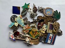 Vintage and Collectable Enamel And Metal Pin Badges