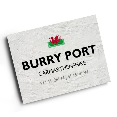 Print burry port - a4,