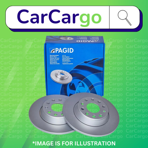 Pagid vented front brake - vented, discs