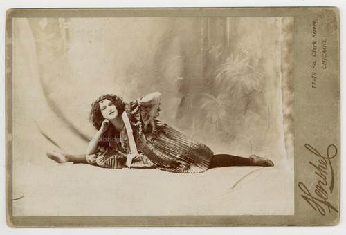 Female prostitute 1880 cabinet - female,