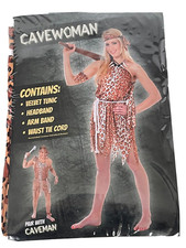 Adult Cavewoman Leopard Print