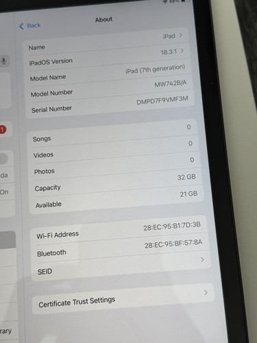 Apple ipad 7th generation 32gb - ipad,