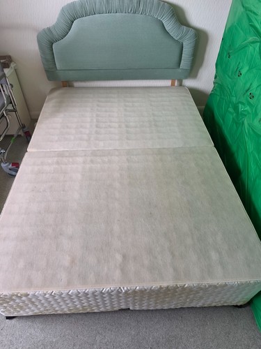 Myers double bed divan with - double,
