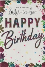 SISTER IN LAW BIRTHDAY