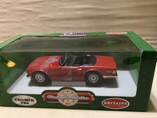 Triumph TR6 Red Convertible