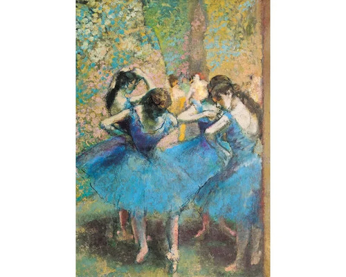 Dancers blue 500 piece - blue,